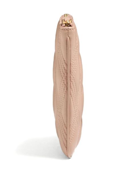 Valentino Garavani Quiltie 67 leather clutch bag - Pink