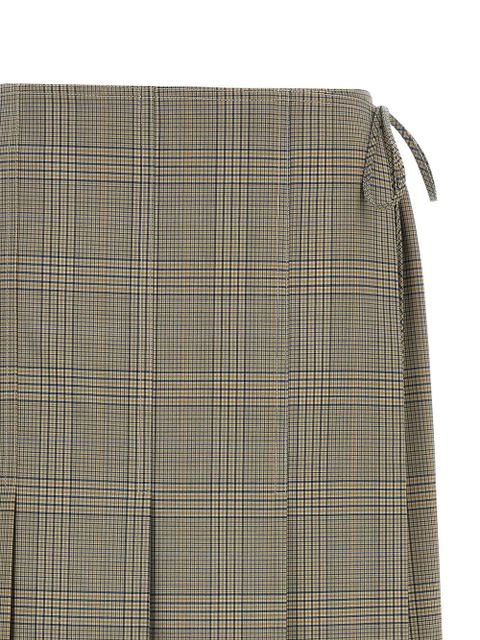 Marni pleated wrap skirt - Grey - zdjęcie produktu nr 2