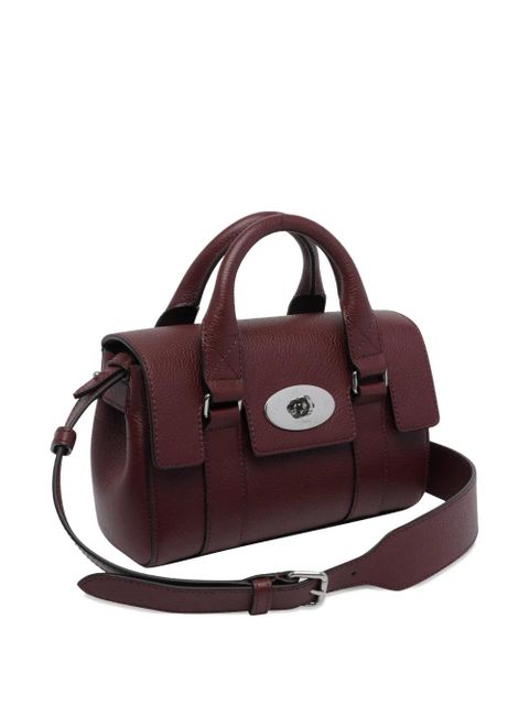 Mulberry mini Heritage Bayswater turn lock tote bag - Red