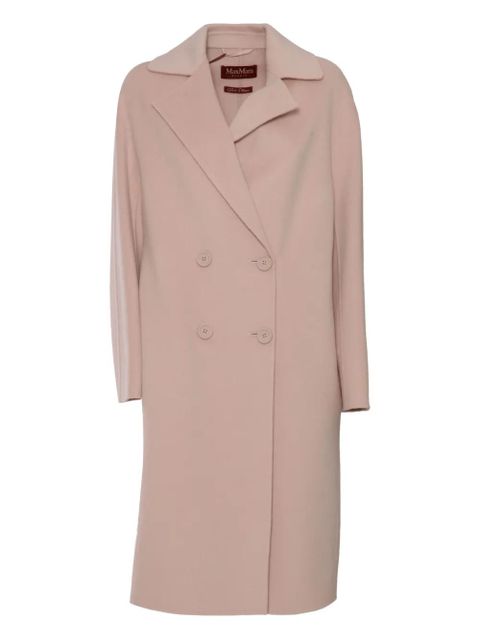 Max Mara cashmere-wool blend double-breasted coat - Pink - zdjęcie produktu nr 1