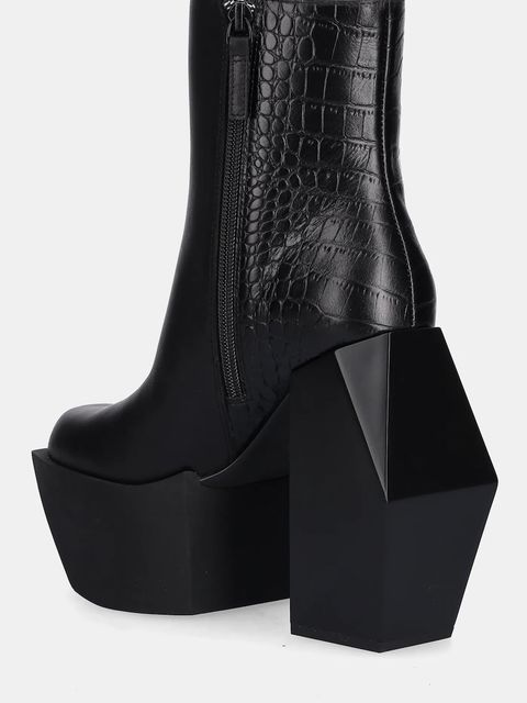 United Nude botki skórzane Stage Boot kolor czarny na słupku 1075384927 - zdjęcie produktu nr 2