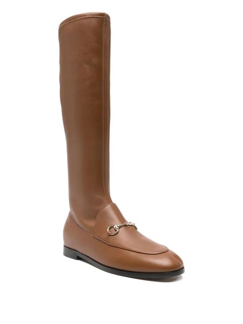 Gucci Jordaan knee-high boots - Brown - zdjęcie produktu nr 2