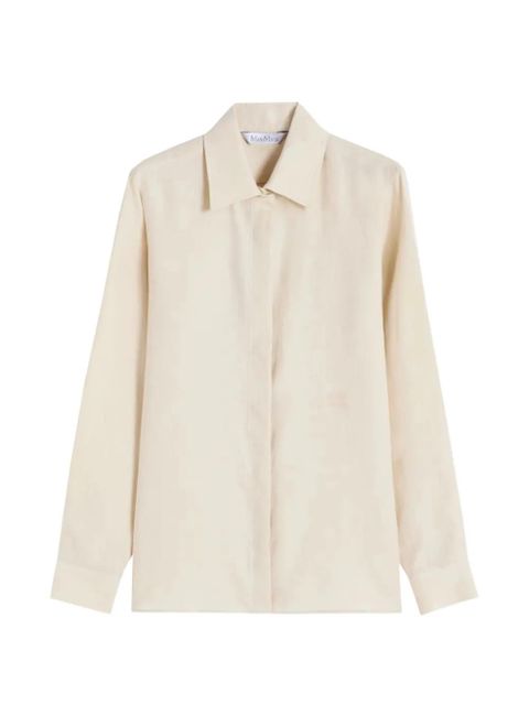 Max Mara long-sleeve shirt - Neutrals - zdjęcie produktu nr 1