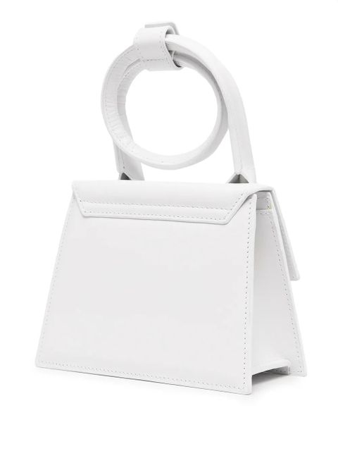 Jacquemus Le Chiquito Noeud tote bag - White