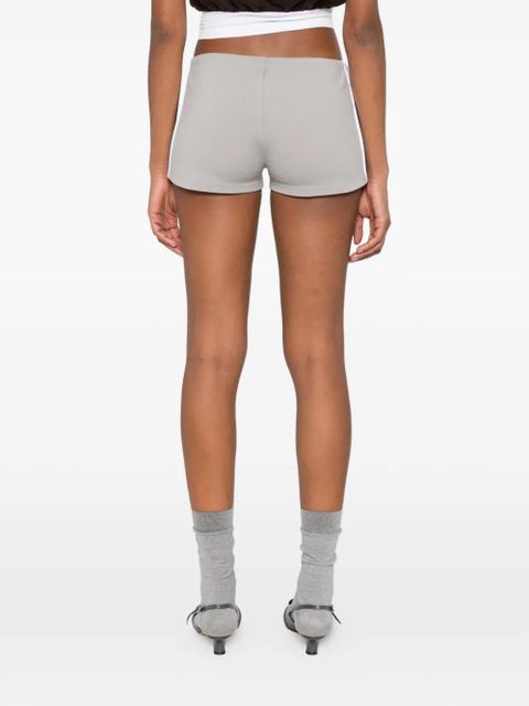 Miu Miu trim detail shorts - Grey