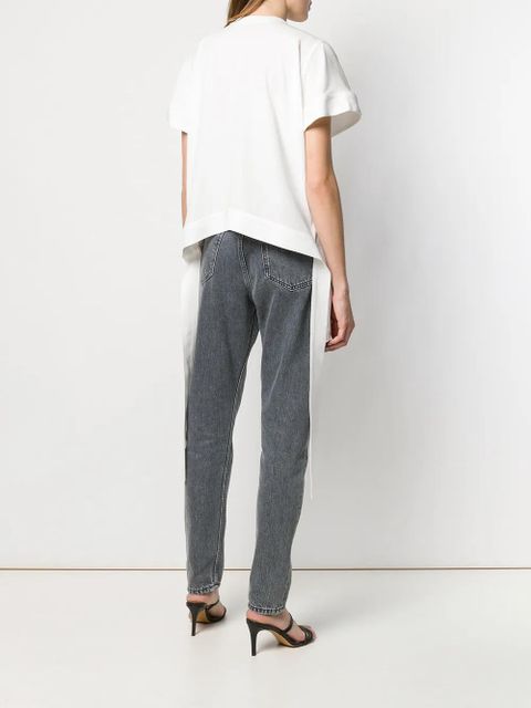 Givenchy panelled T-shirt - White