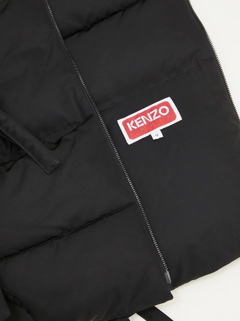 Kenzo bezrękawnik Sleeveless Puffer Jacket damski kolor czarny zimowy FE62OU1269CE.99