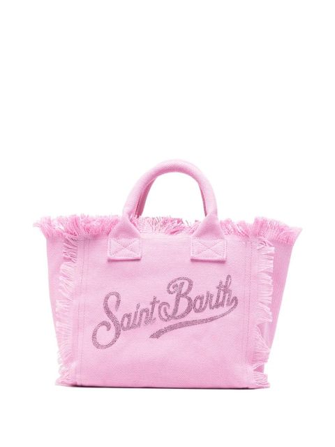 MC2 Saint Barth Colette frayed tote bag - Pink - zdjęcie produktu nr 1