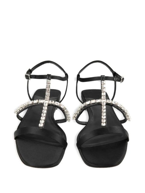 Jimmy Choo Gwyn flat sandals - Black