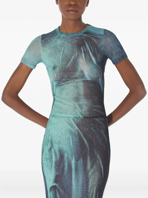 Jean Paul Gaultier Water Baby T-shirt - Blue