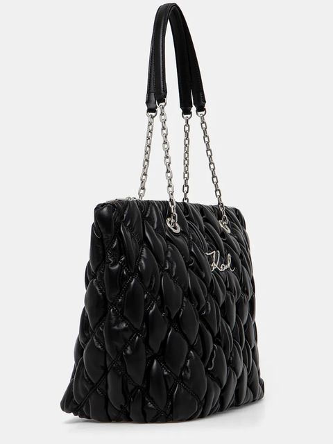 Karl Lagerfeld torebka kolor czarny 246W3005 - zdjęcie produktu nr 2