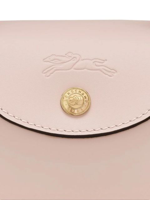 Longchamp top-handle leather mini bag - Pink