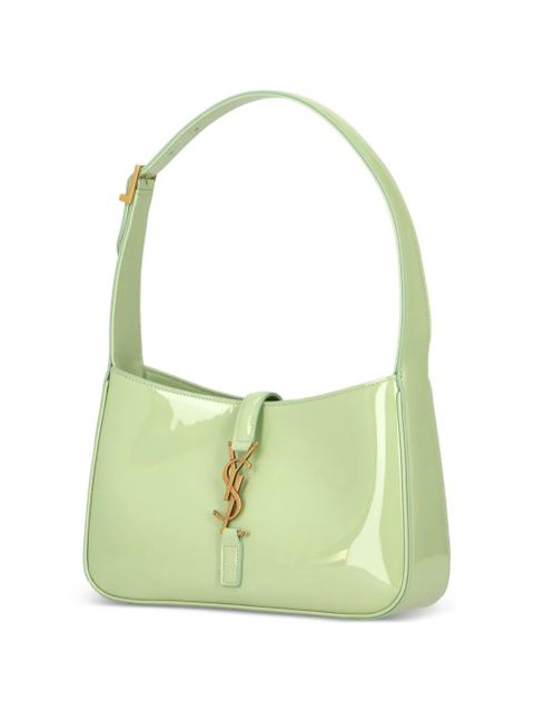 Saint Laurent Le 5 à 7 leather shoulder bag - Green
