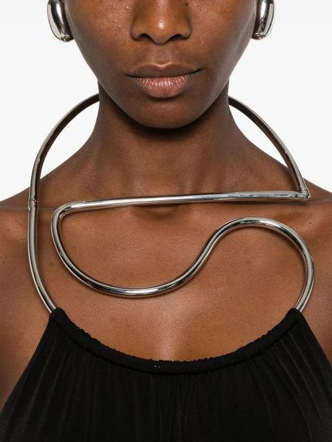 Coperni halter-neck maxi dress - Black