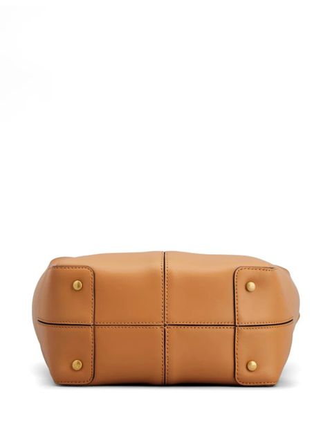 Tod's logo detail shoulder bag - Brown