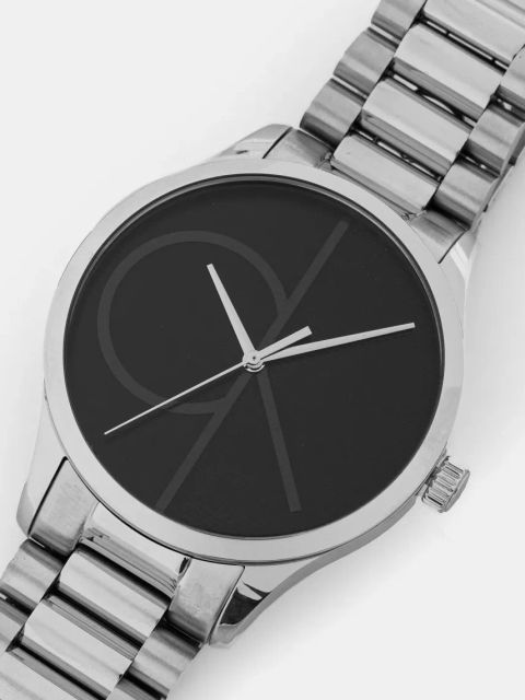 Calvin Klein zegarek kolor srebrny 25200163