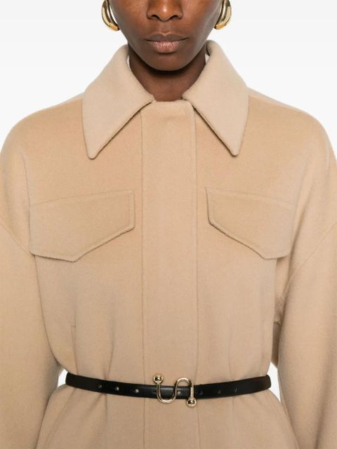 Sportmax virgin wool jacket - Brown