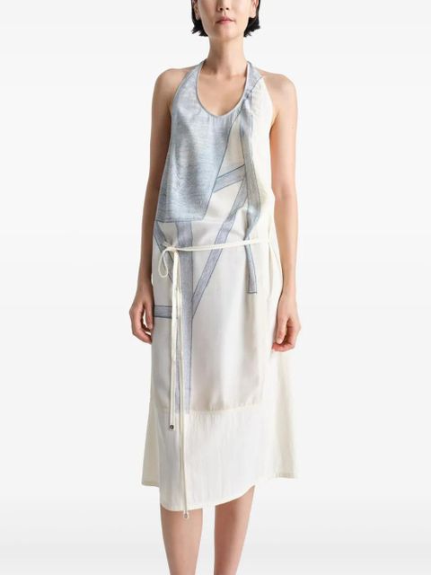 LEMAIRE x Philippe Weisbecker Apron dress - White