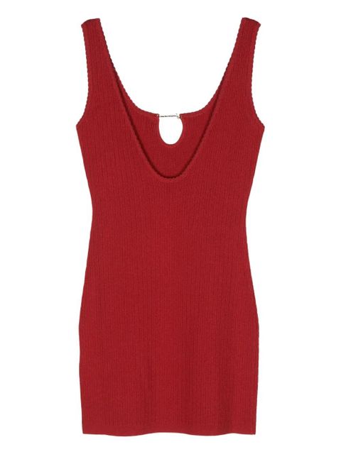 Jacquemus La mini robe Sierra mini dress - Red - zdjęcie produktu nr 2