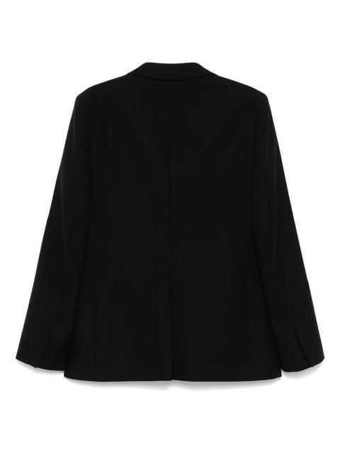 Jil Sander wool canvas blazer - Black - zdjęcie produktu nr 2