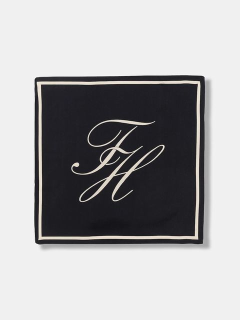 Tommy Hilfiger chusta jedwabna - zdjęcie produktu nr 1