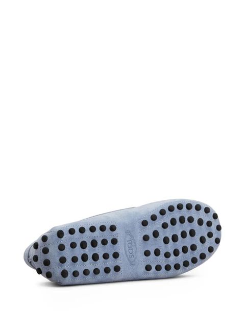 Tod's leather loafers - Blue