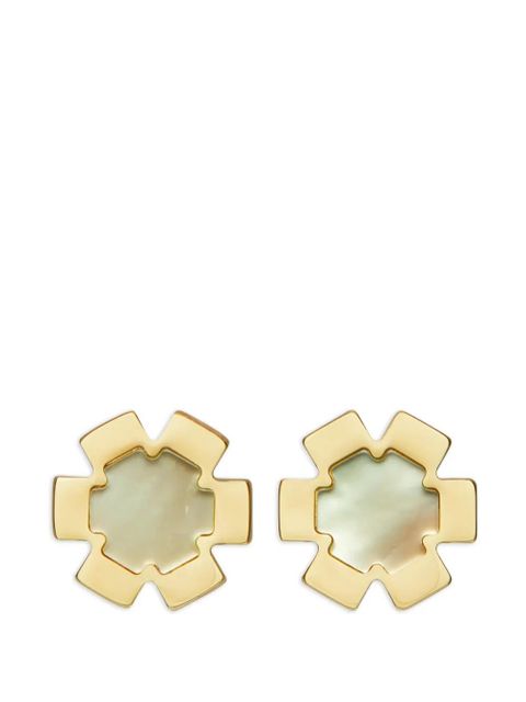 Tory Burch Forget Me Not stud earrings - Gold - zdjęcie produktu nr 1