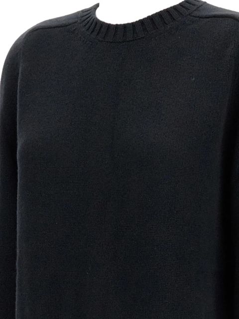 KHAITE crew-neck cashmere sweater - Black - zdjęcie produktu nr 2
