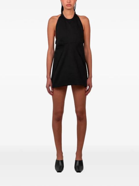 Gimaguas Iris halter-neck mini dress - Black - zdjęcie produktu nr 1