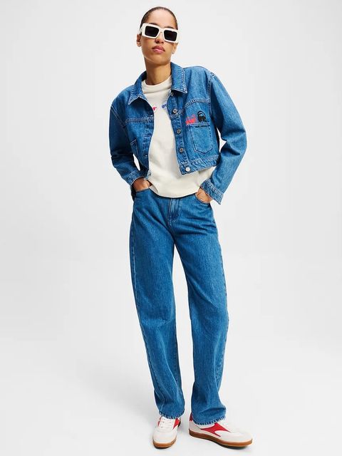 Karl Lagerfeld kurtka jeansowa IKON - zdjęcie produktu nr 2