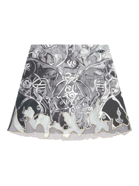 Diesel O-Lane mini skirt - Grey - zdjęcie produktu nr 1