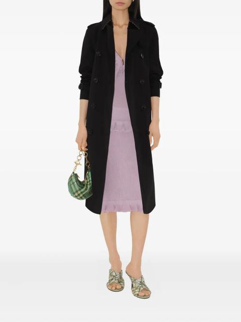 Burberry belted double-breasted trench coat - Black - zdjęcie produktu nr 2