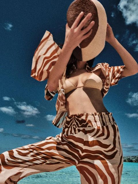 Johanna Ortiz Be In Peace trousers - Neutrals - zdjęcie produktu nr 2