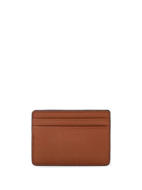 Michael Kors grained-leather card holder - Brown - zdjęcie produktu nr 2