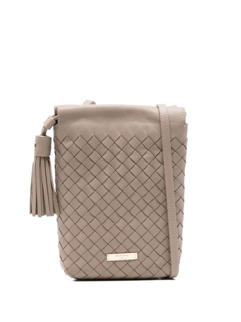 Aspinal Of London Hudson mini crossbody bag - Grey - zdjęcie produktu nr 1