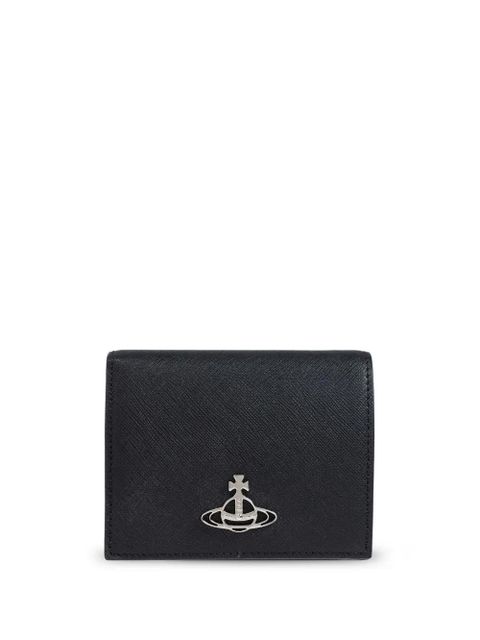 Vivienne Westwood bi-fold logo plaque wallet - Black - zdjęcie produktu nr 1