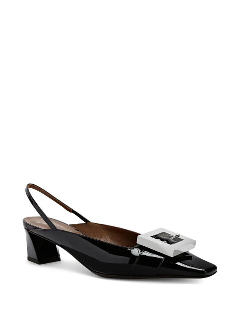 Giuseppe Zanotti 45mm Brendha Buckle pumps - Black - zdjęcie produktu nr 2