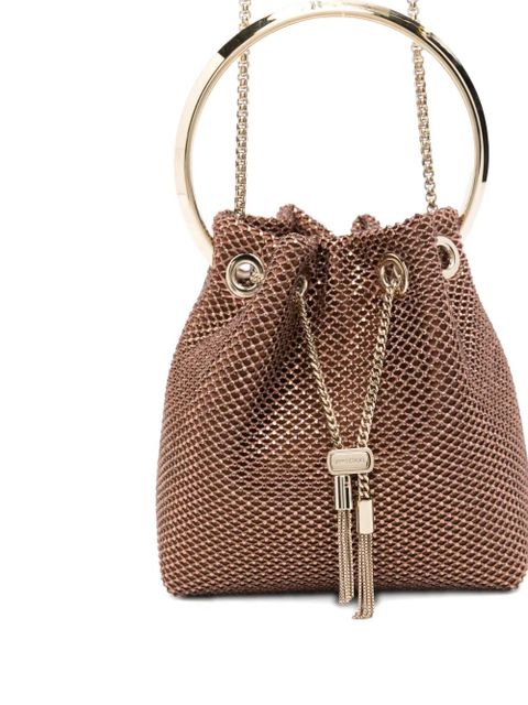 Jimmy Choo Bon Bon cross body bag - Brown