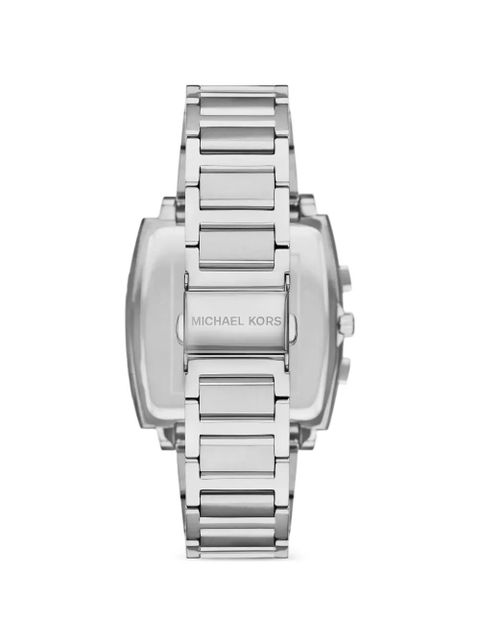 Michael Kors Rhys square 3 Sub-Dials 40mm watch - Silver