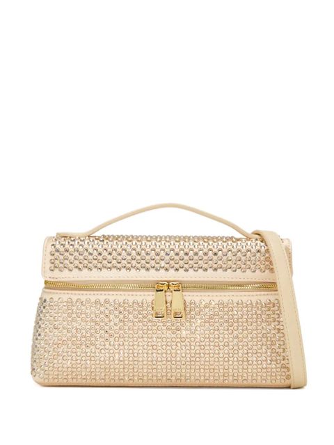 JW Pei Thea crystal-embellished top-handle bag - Neutrals - zdjęcie produktu nr 1