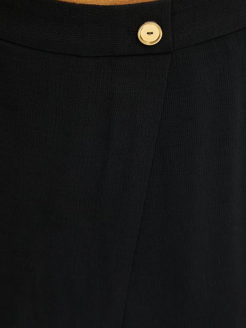 Marciano by Guess spodnie ARIANA damskie kolor czarny proste high waist 5YGB06 7341A