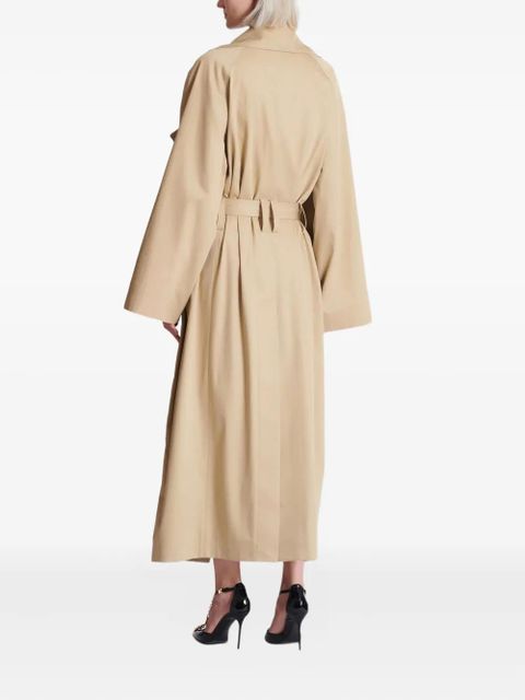 Balmain belted trench coat - Neutrals