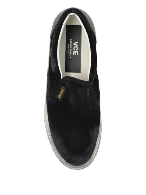 Golden Goose VCE Penstar suede slip-on sneakers - Black