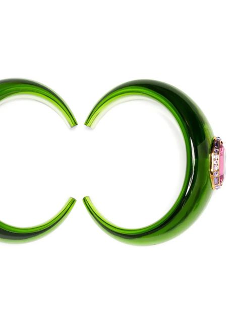 Swarovski Dulcis bracelets set (two-pieces) - Green