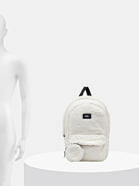 Vans plecak kolor biały mały gładki VN000Q9AFS81