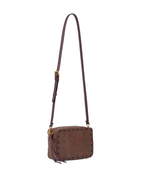 ETRO Arnica paisley-patterned crossbody bag - Brown
