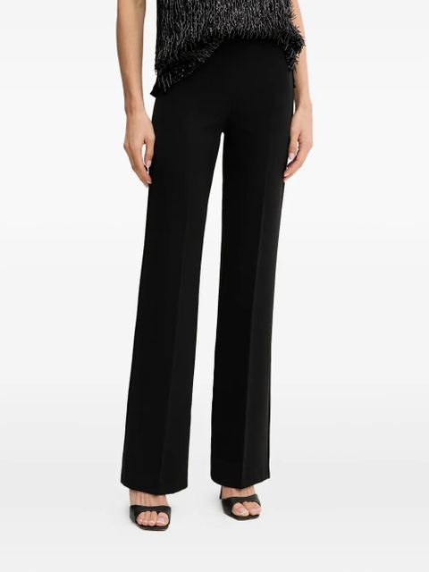 TWINSET logo-plaque trousers - Black - zdjęcie produktu nr 1