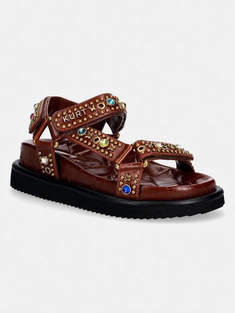 Kurt Geiger London sandały damskie skórzane Orson Sandal - zdjęcie produktu nr 1