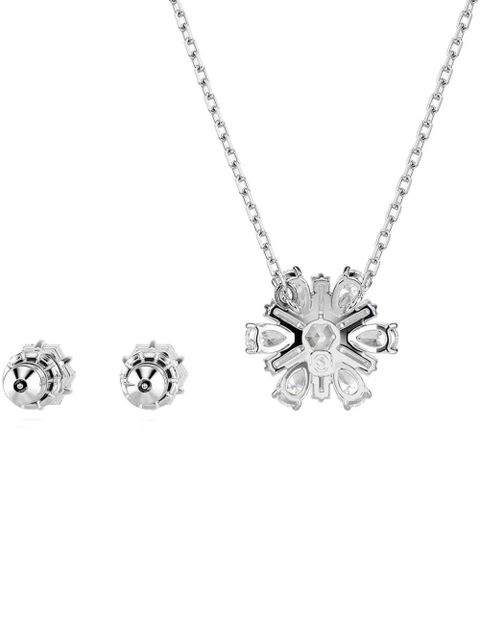 Swarovski Idyllia pendant necklace set - Silver