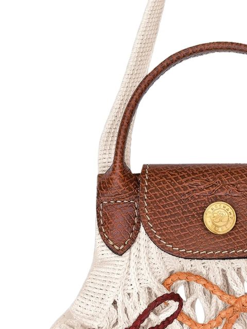 Longchamp Le Pliage bow-detail tote bag - Neutrals - zdjęcie produktu nr 2